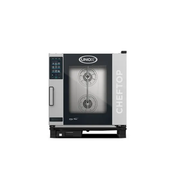 Unox Cheftop Plus kombidamper, 7 GN1/1 - høyrehengslet