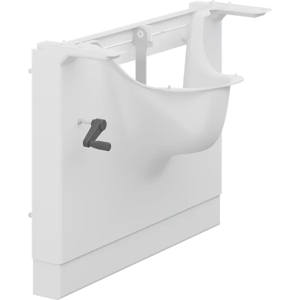 Servantoppheng til MATRIX Angle Deep venstrevendt servant, manuell høyderegulering