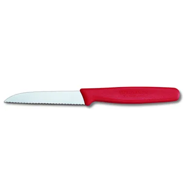 Victorinox snittekniv 8cm tagget blad rød