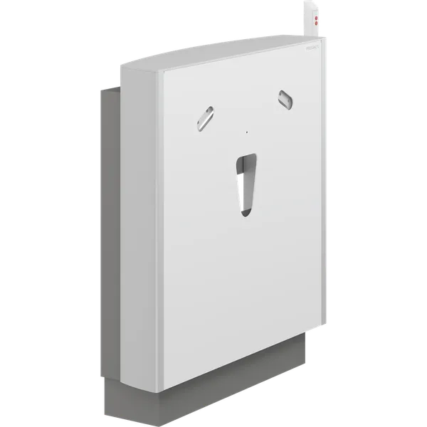 SELECT servantheis, hvit, elektrisk høyderegulering med håndkontroll, uten klemsikring