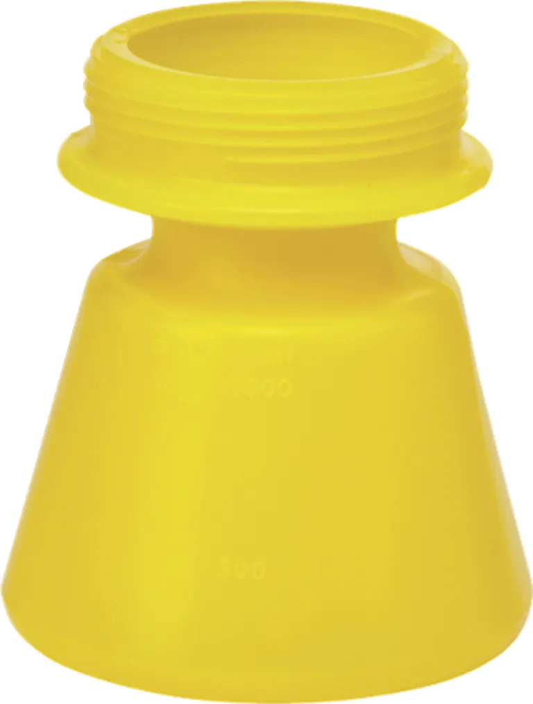 1,4L gul beholder til Vikans skumsprøyter