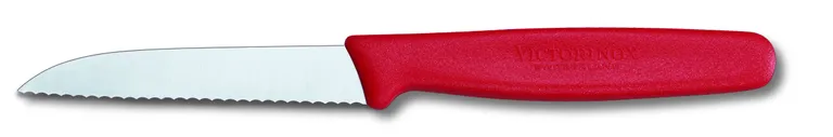 Victorinox snittekniv 8cm tagget blad rød