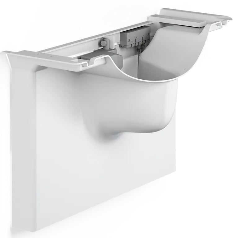 Servantoppheng til MATRIX Square servant, elektrisk høyderegulering