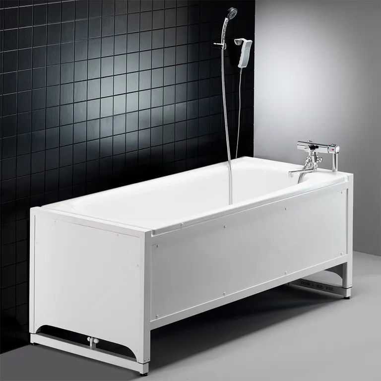 Pressalit badekar, høyderegulerbart, uten stellebord