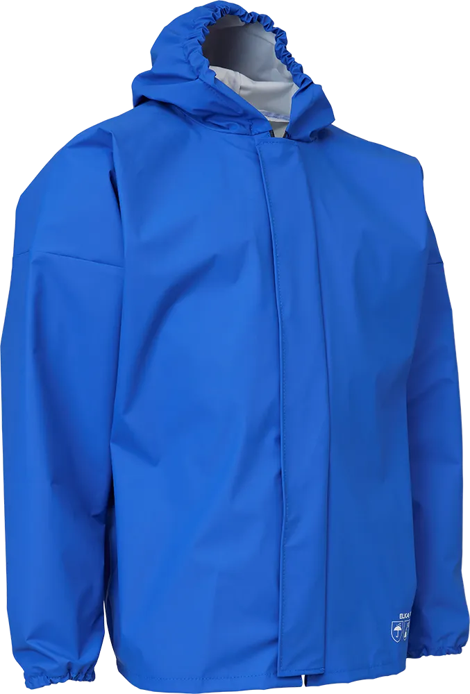 ELKA regnjakke BLÅ XL