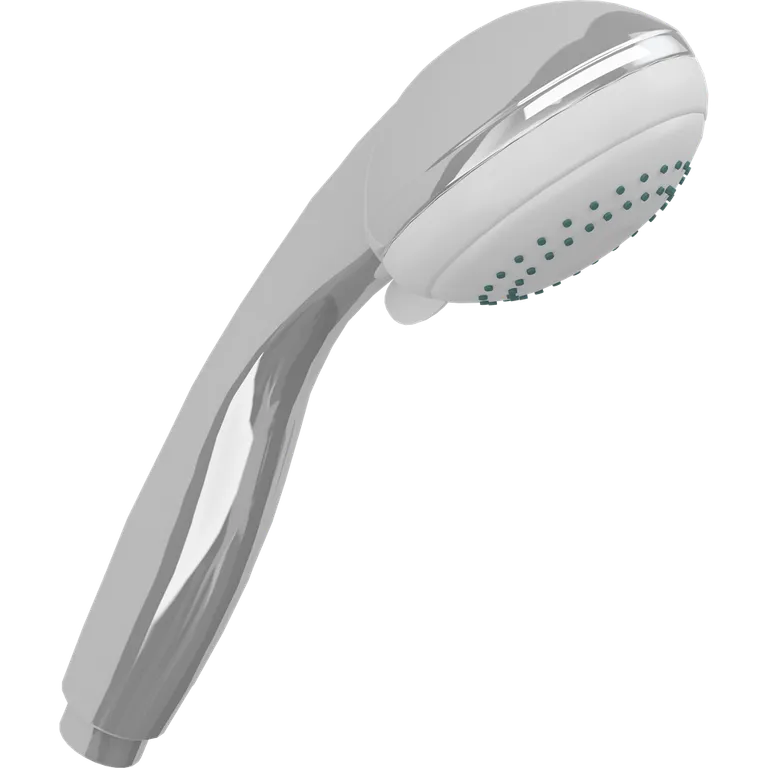 Hånddusj med tre stråletyper
