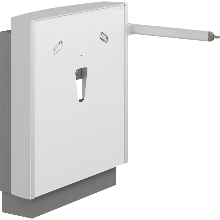 SELECT servantheis, hvit, elektrisk høyderegulering med betjeningsgrep, med klemsikring