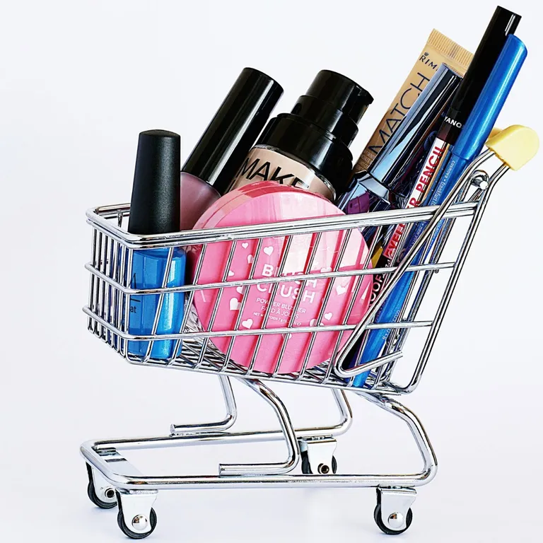 Detektbar foliekniv blå